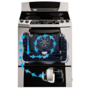 This stove from Whirlpool also has a built in fridge