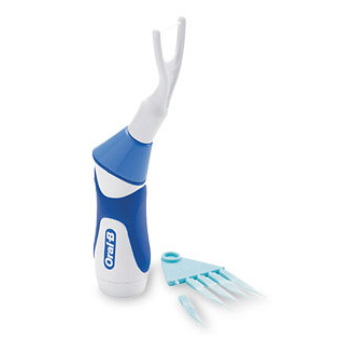 electric flossing and dental stick
