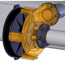 An electric water pump replaces the mechanical belt driven pump