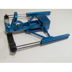 A self correcting trailer coupling helps keep a trailer traveling in a straight line