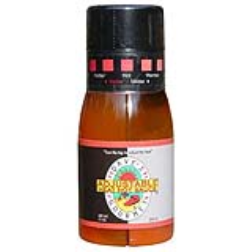 This innovative pump spray hot sauce allows you to change the heat of the sauce by turning the cap
