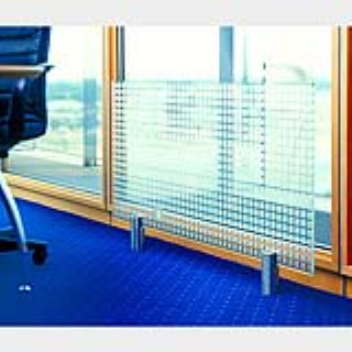 IQ Glass transforms the cold surface of glass into a source of heating