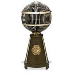fan in the shape of a classic bankers fan from the 1920s