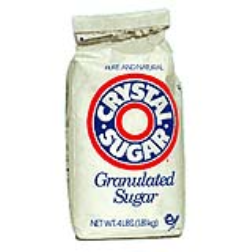 powdered sugar which dissolves easier
