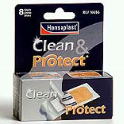 2-in1 plaster that combines cleansing and protection of minor wounds in one single unit
