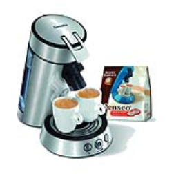 Senseo coffee machine for one or two cups of coffee