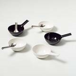 soup bowl with a spoon that fits perfectly in the handle