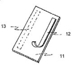 Simply add a magnetic strip to one card with all the necessary information