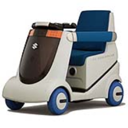 An electric wheelchair that is powered by a fuel cell