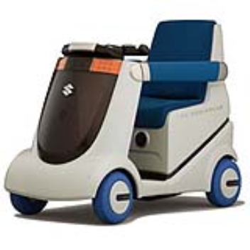 An electric wheelchair that is powered by a fuel cell