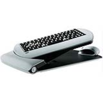 This combination of wireless keyboard, laser mouse and hard surface makes it easy for you to work or play from anywhere you please