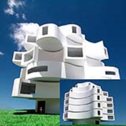 pavilion that can change shape with the aid of the wind