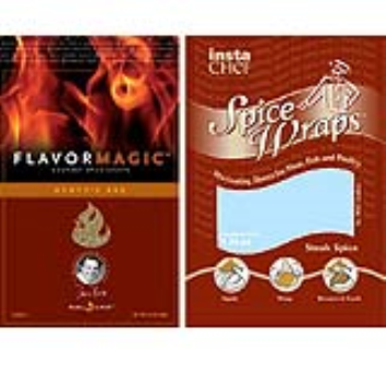 Seasoning sheets contain spices for quicker and easier marinating of meat
