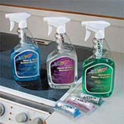 effective commercial-strength home cleaners that are easy to use, inexpensive and refillable
