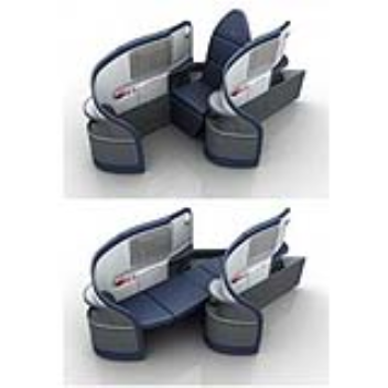 These reclining seat adjusts to multiple comfortable positions, including a completely flat surface