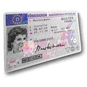 Polycarbonate foil can save holographic data on an ID card