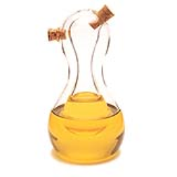 This double walled glass container is actually two container in one