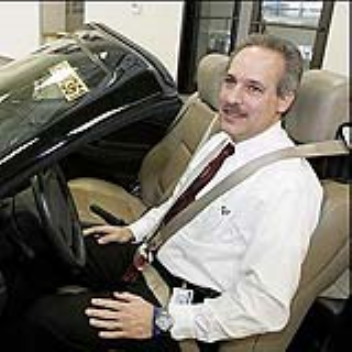 Ford is researching a seatbelt that contains a mini airbag