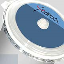 The LidRock allows CD or DVD to be added to beverages and functions as a mini CD or DVD case