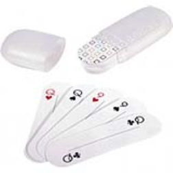 These playing cards go from the well known rectangular shape to an elongated one