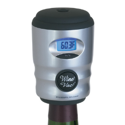 The vacuum sea, seals the bottle for later, at the ideal temperature!
