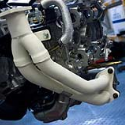 A spray-on ceramic coating greatly reduces the release of heat, helping to protect the finish of the manifold, the engine and other components in the engine bay
