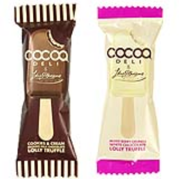 Chocolate "ice creams" that do not melt