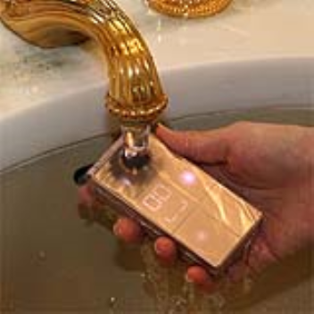 Now you can use your phone when you are in the bath or swimming pool