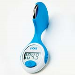 Vicks underarm thermometer is easier to place under the arm