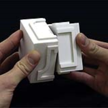 A divided cube can be rotated to form different combinations