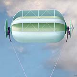 This air based power station generates clean renewable electrical energy at a lower cost