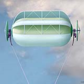 This air based power station generates clean renewable electrical energy at a lower cost