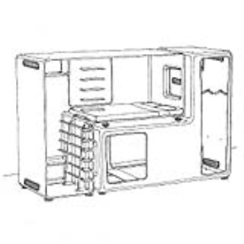 The mobile, stackable sleeping units are designed to provide people with a minimal, yet comfortable place to stay overnight