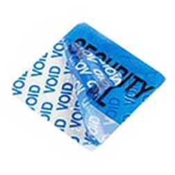 The Tamper Evident Labels incorporate an indicator that is designed to provide visual evidence that tampering has occurred