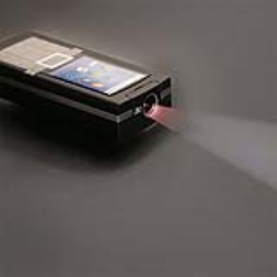 The DLP chip allows a projector to be placed in a phone