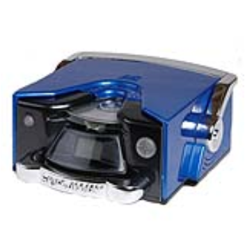 The Skip-Away machine repairs CDs or DVDS by melting the surface