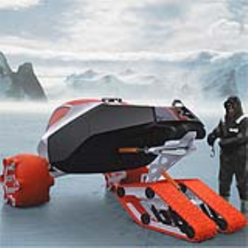 This lightweight, compact eco-friendly vehicle is for use in the most extreme environments