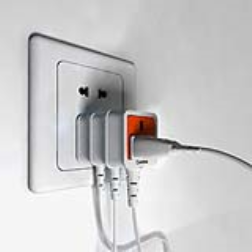 The continue plug is also a socket to connect more appliances