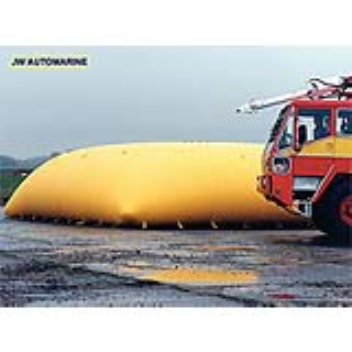 The Flexi-Tainer is a flexible container for transporting and storing liquids