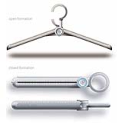 These clothes hangar will remove smells from your clothes