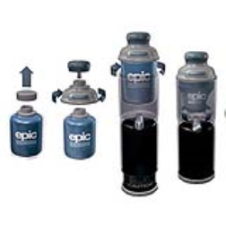 The Epic paint system combines a paint bag with a CO2 canister