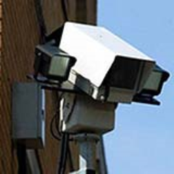 Security cameras with audio function are being used in the UK