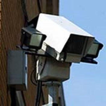 Security cameras with audio function are being used in the UK