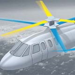 Dual-blade helicopter reaks chopper speed barrier