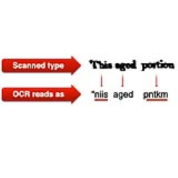 A program which lets humans help decifer OCR text