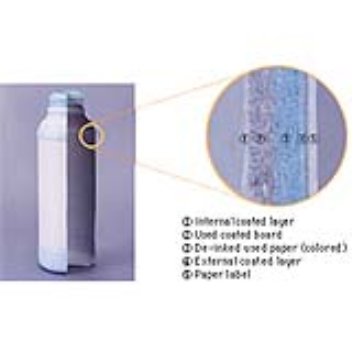 A paper-bottle molding technology to recycle pulp as a replacement for plastics