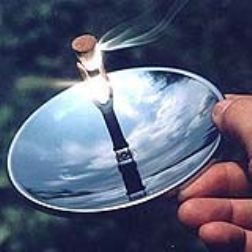 Focus the energy sun to a precise focal point