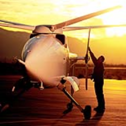 An unmanned helicopter can adjust rotor speed at different altitudes