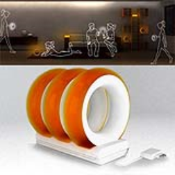 A cordless device which consists of LEDs that can be moved anywhere