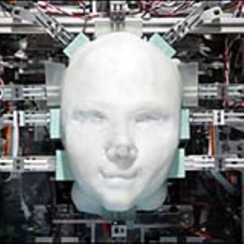 A robot face which can morph to look just like you